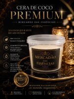 Pote de Cera de Coco 1 kg do Mercadão das Essências