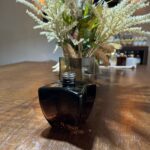 Frasco Vidro Estrela Âmbar e Preto 250ml