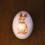 Lata Ovo Páscoa Rosa