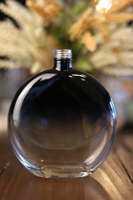 Frasco Luna Degradê Preto e Branco 500 ml 