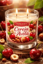 Essência Cereja e Avelã Vela 100 ml