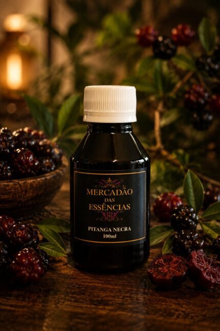 Frasco Essência de 100ml Pitanga Negra