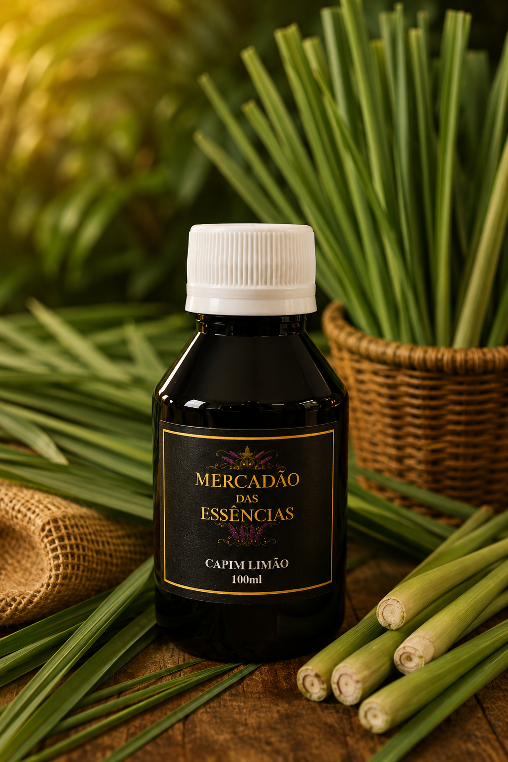 capim limao chat Essência Capim Limão 100 ml - Imagem 1