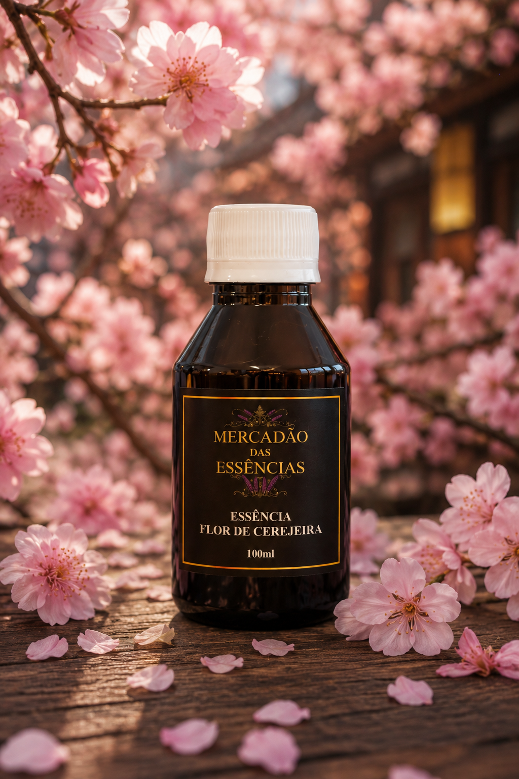 flor de cerejeira Essência Flor De Cerejeira 100 ml - Imagem 1