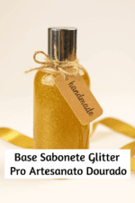 Base Sabonete Glitter Pro Artesanato Dourado 1l - Imagem 2