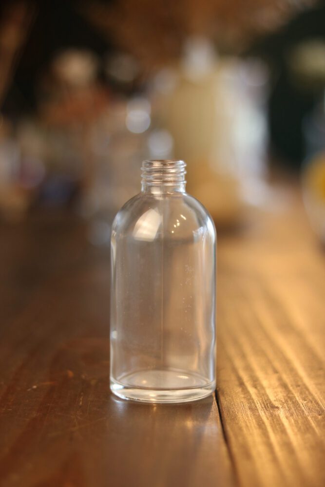 Frasco Vidro Gaudy Transparente 250ml R28/410