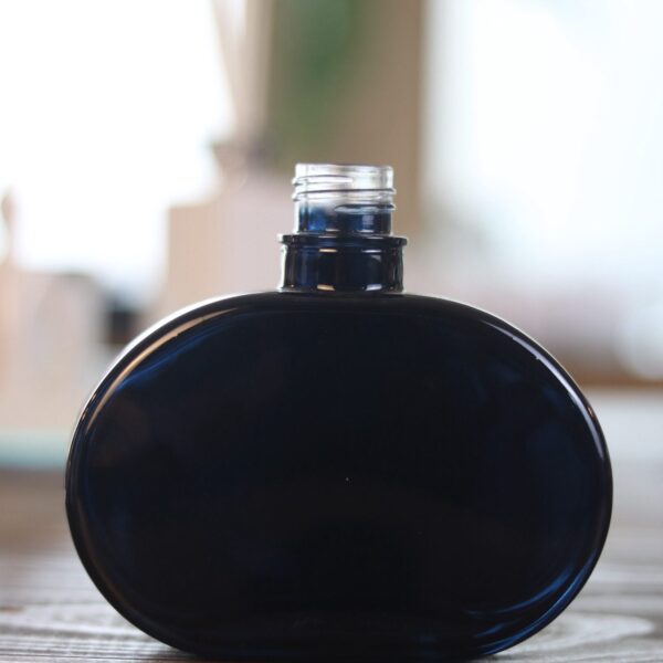 Frasco Vidro Jolie 300ml R28/410 Preto Azulado