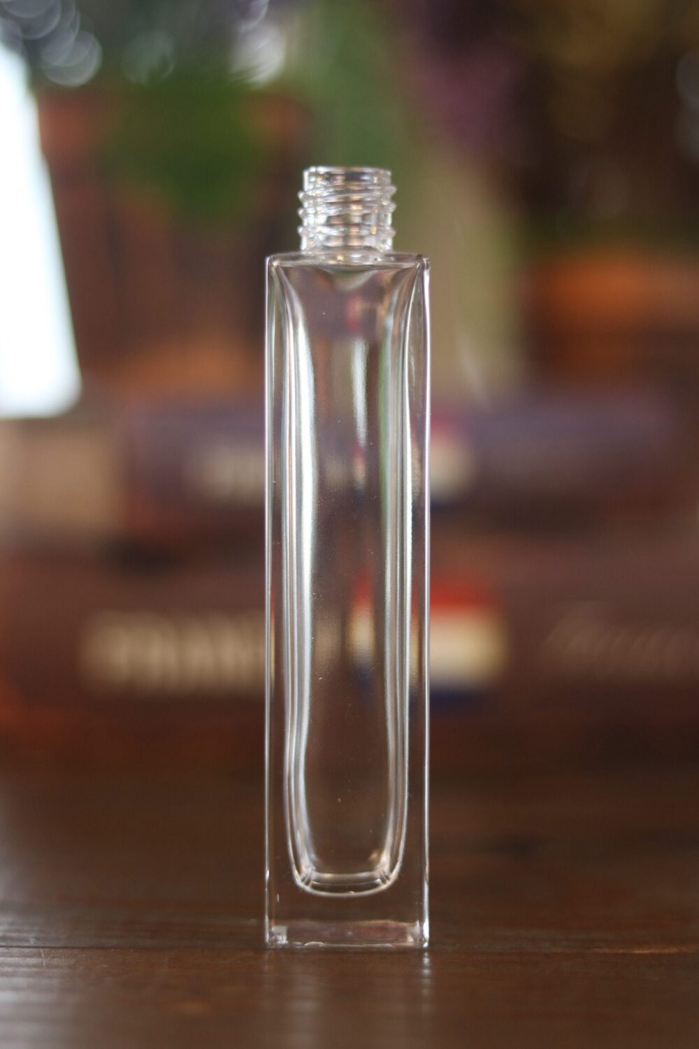 Frasco Vidro Quadrado Alto 50ml R18/410