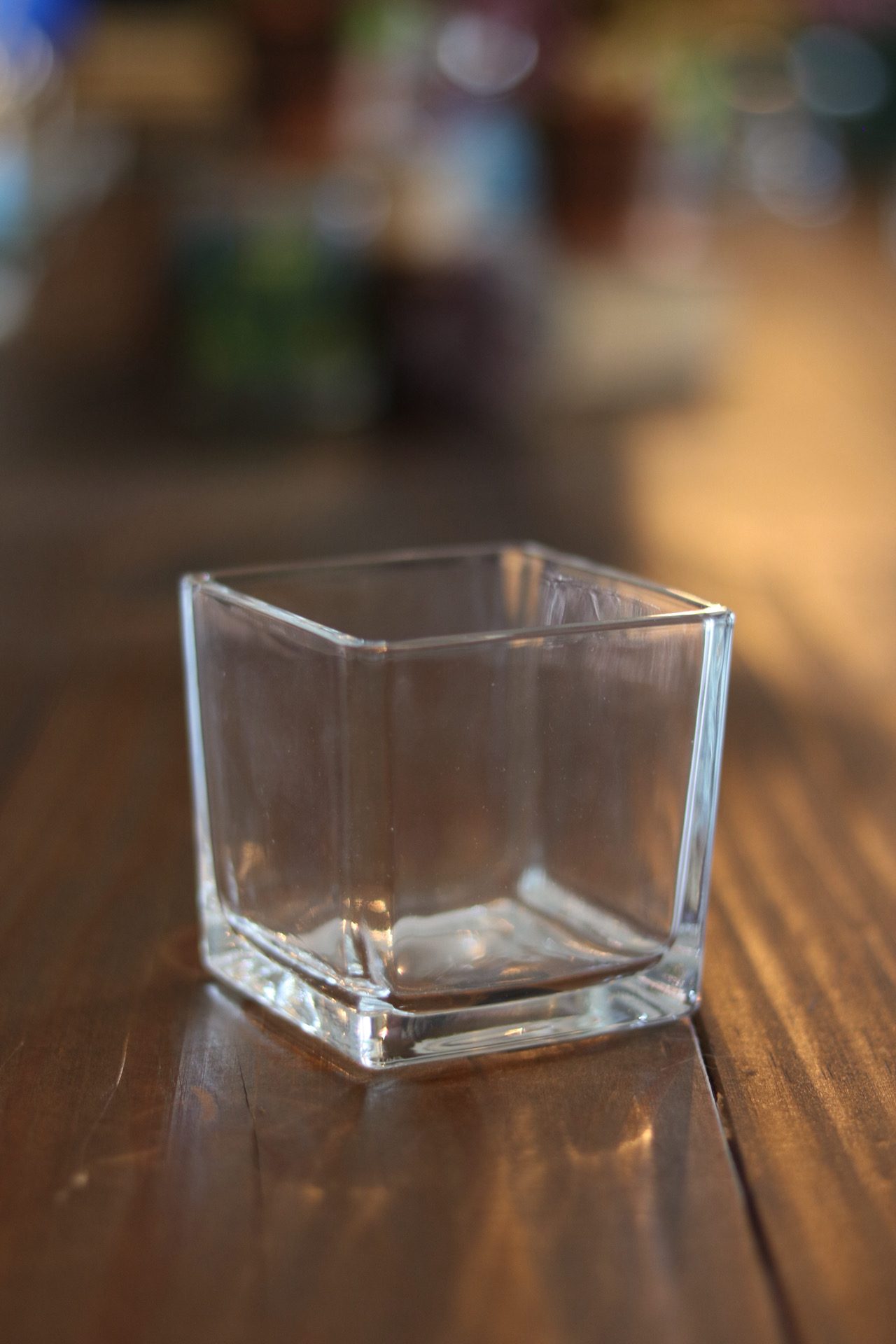 Pote Vidro /Copo Vela Candle Square 300 ml