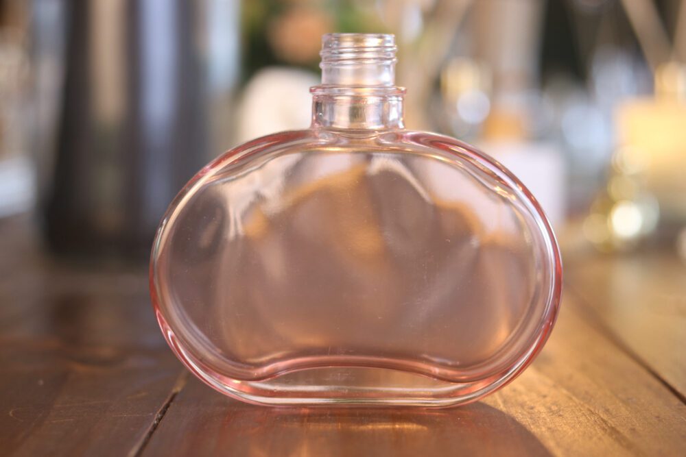 Frasco Vidro Jolie 300 ml R28/410 Degrade Rosa