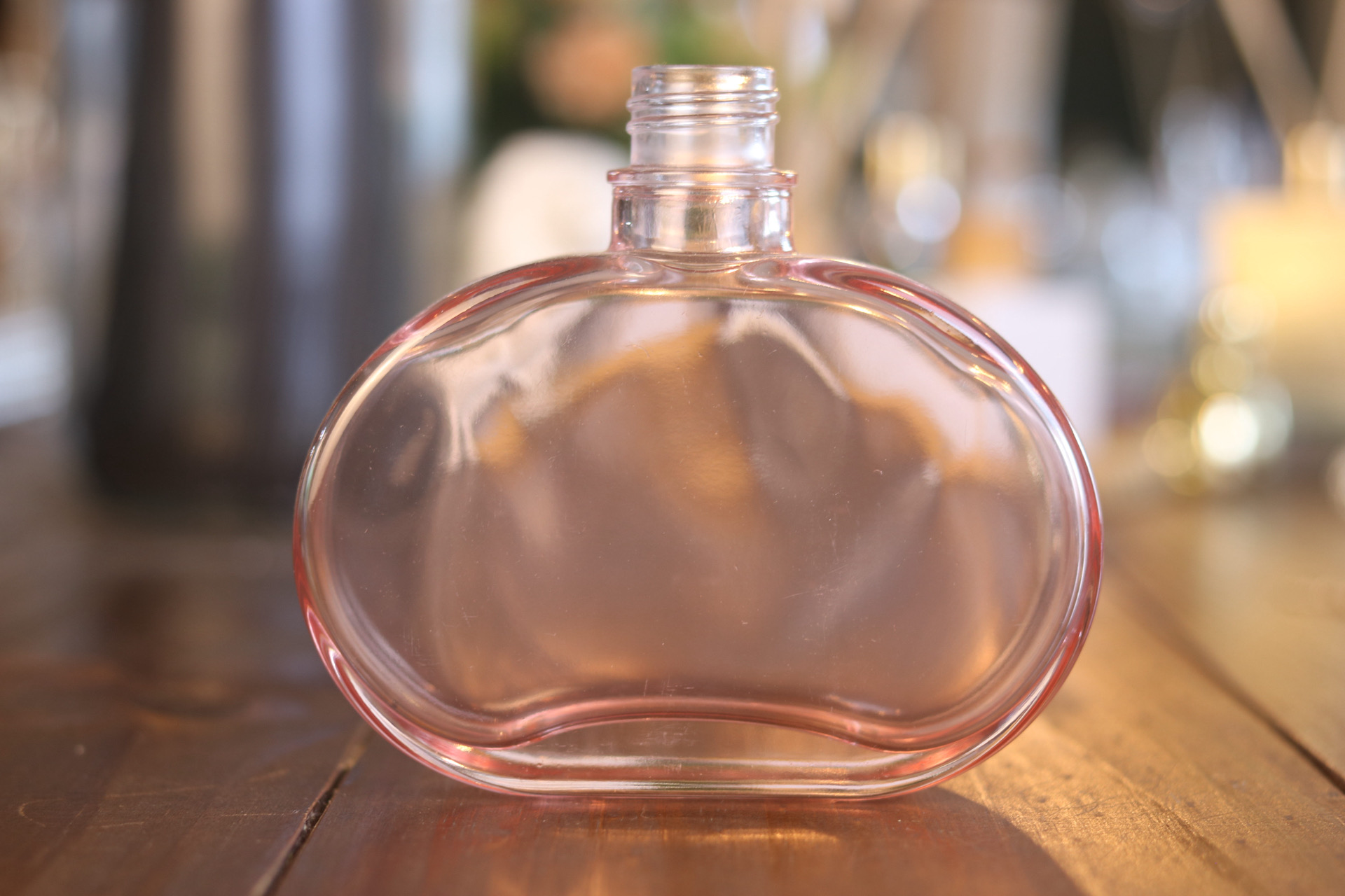 Frasco Vidro Jolie 300 ml R28/410 Degrade Rosa