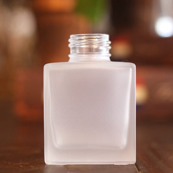 Frasco Vidro Cubo Fosco 100ml R28/410