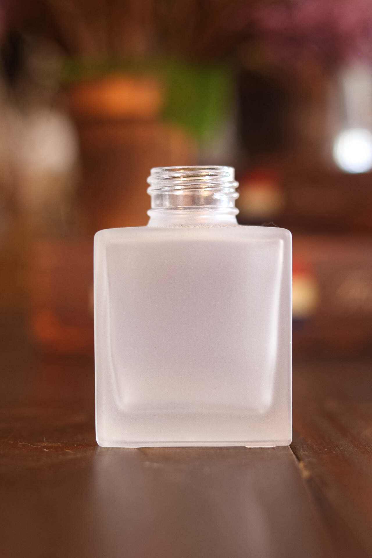 IMG_6771 Frasco Vidro Cubo Fosco 100ml R28/410