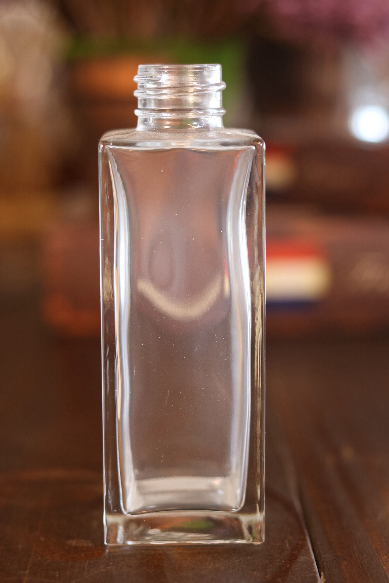 Frasco Vidro Square Transparente 150 ml R28/410