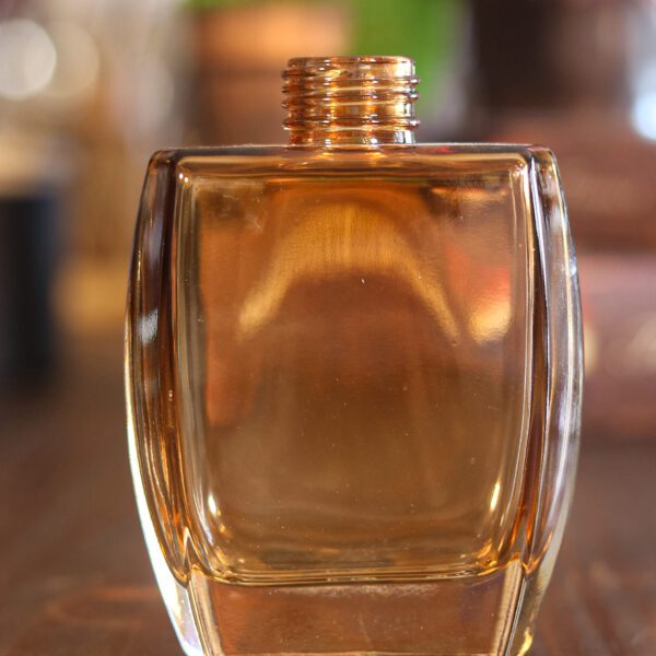 Frasco Vidro Ametista Ambar 190 ml Rosca 28 /410