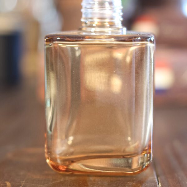 Frasco Vidro Garrafa Mini Texas Ouro Translúcido 250 ml R28/410