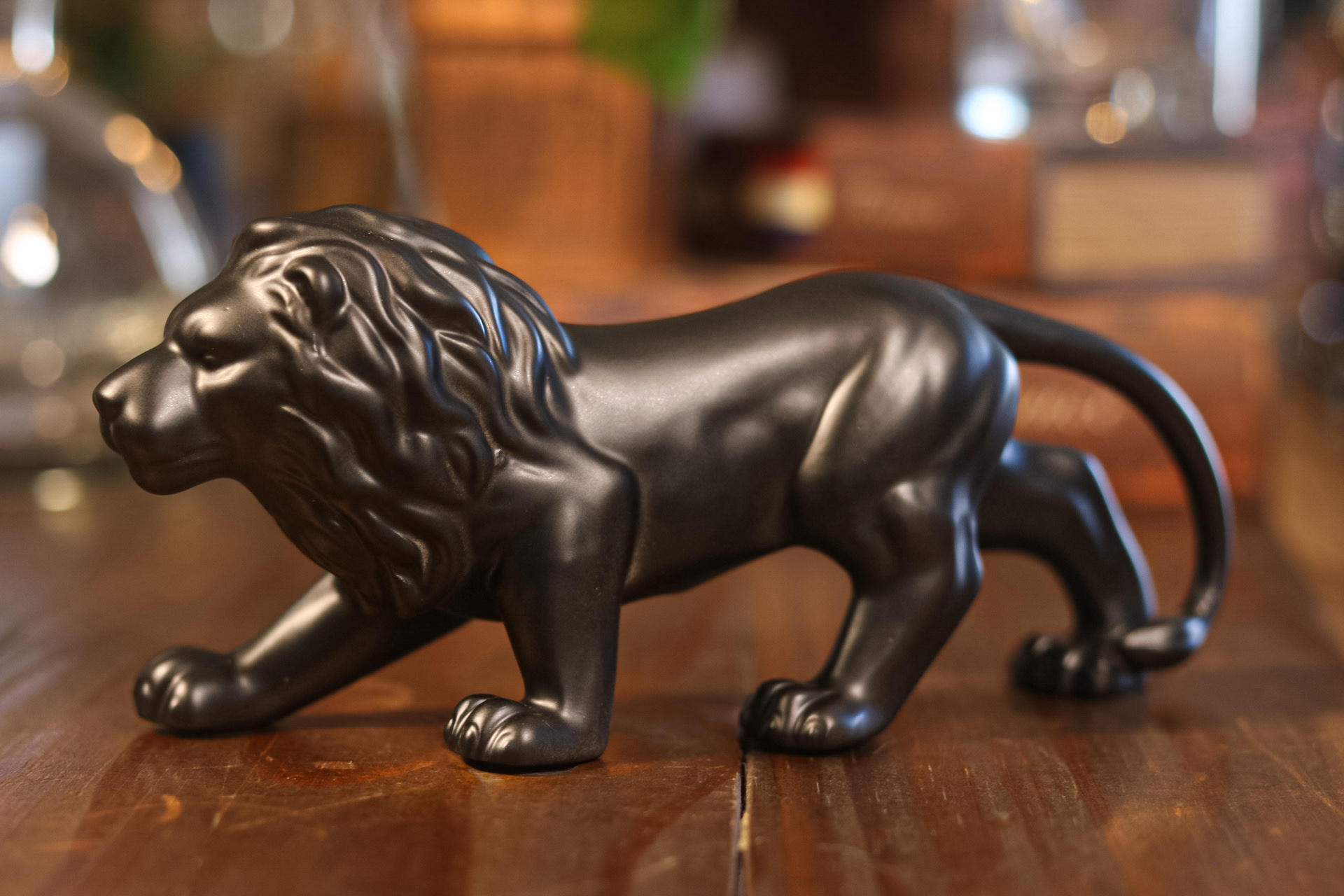 Enfeite Leão Cerâmica