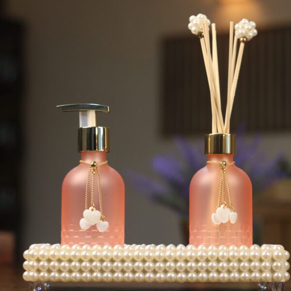 Kit Lavabo Mosaico Bandeja Perólas