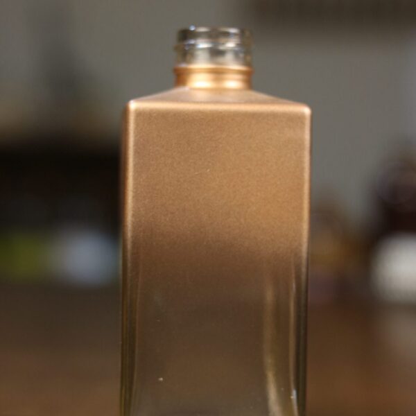 Frasco Vidro Square Degrade Rose Gold 250ml R28/410