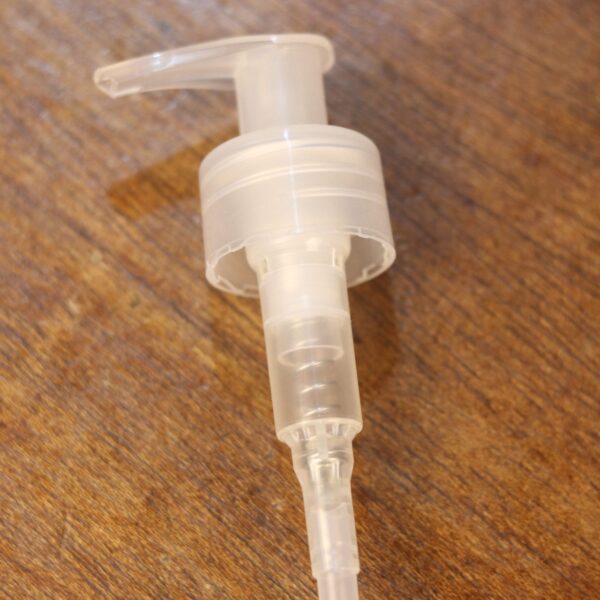 Válvula Pump Saboneteira/Alcool Gel Plástica Natural - R28-410