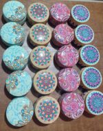 Lata Indiana Para Vela 100G Rosa - Imagem 2