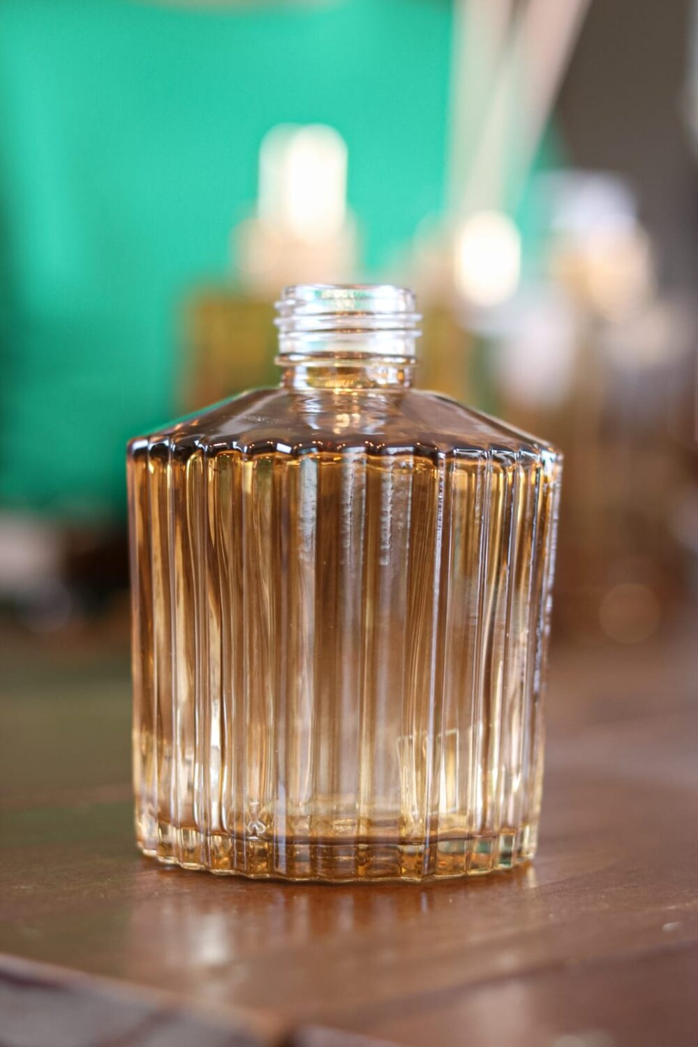 Frasco Vidro Safira Ambar 250ML R28/410