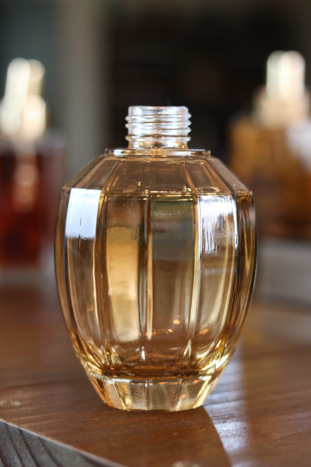 Frasco Vidro Turmalina Ambar 340ml R28/410