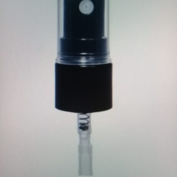 Válvula Spray Preta Plástico R18/415