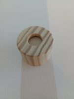 TAMPA C FURO EM MADEIRA R18