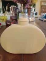 Frasco Vidro Jolie 300 ml R28/410 Off White Fosco