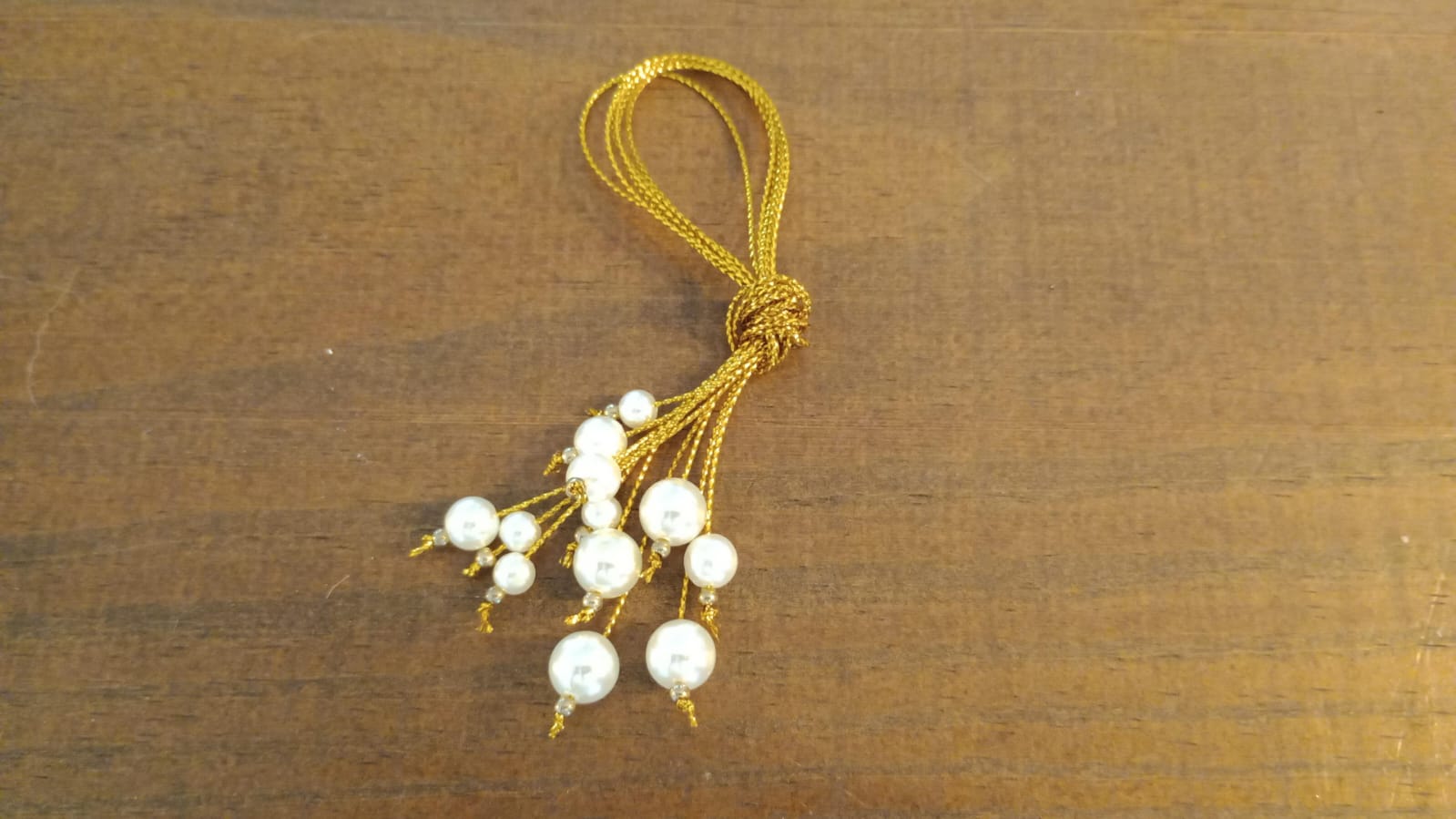 Pingente Correntinha Cascata Pérola