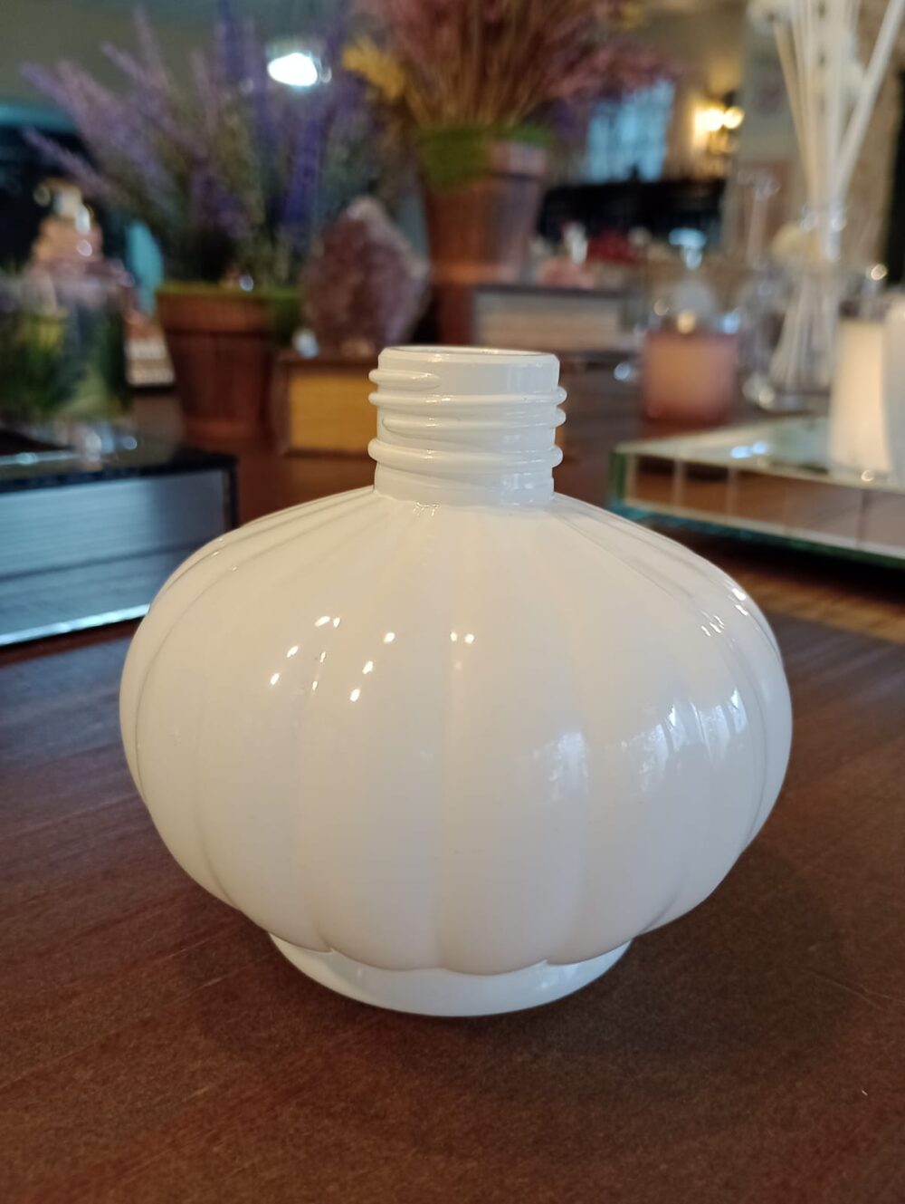 Frasco Vidro Dijon Branco 250ml R28/410