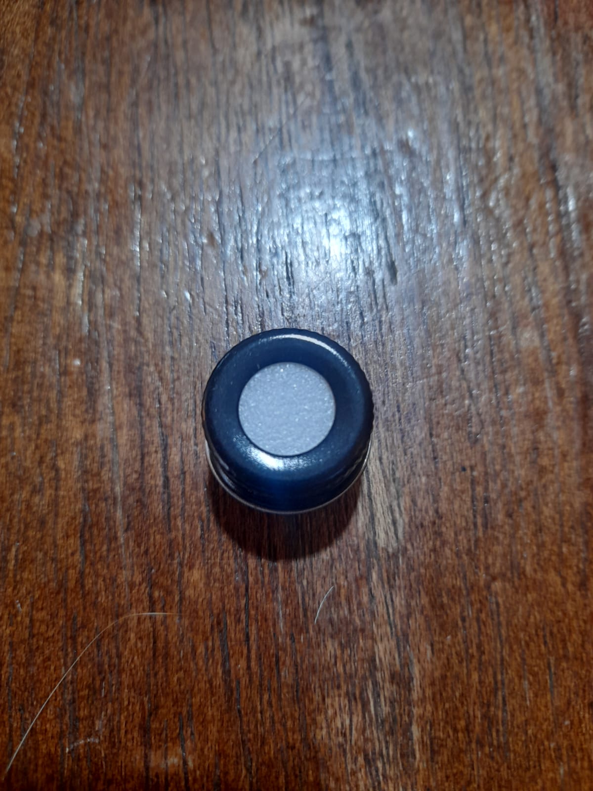 Tampa Alumínio C furo Preta R 18