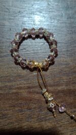 Pingente Anel Cristal Rose