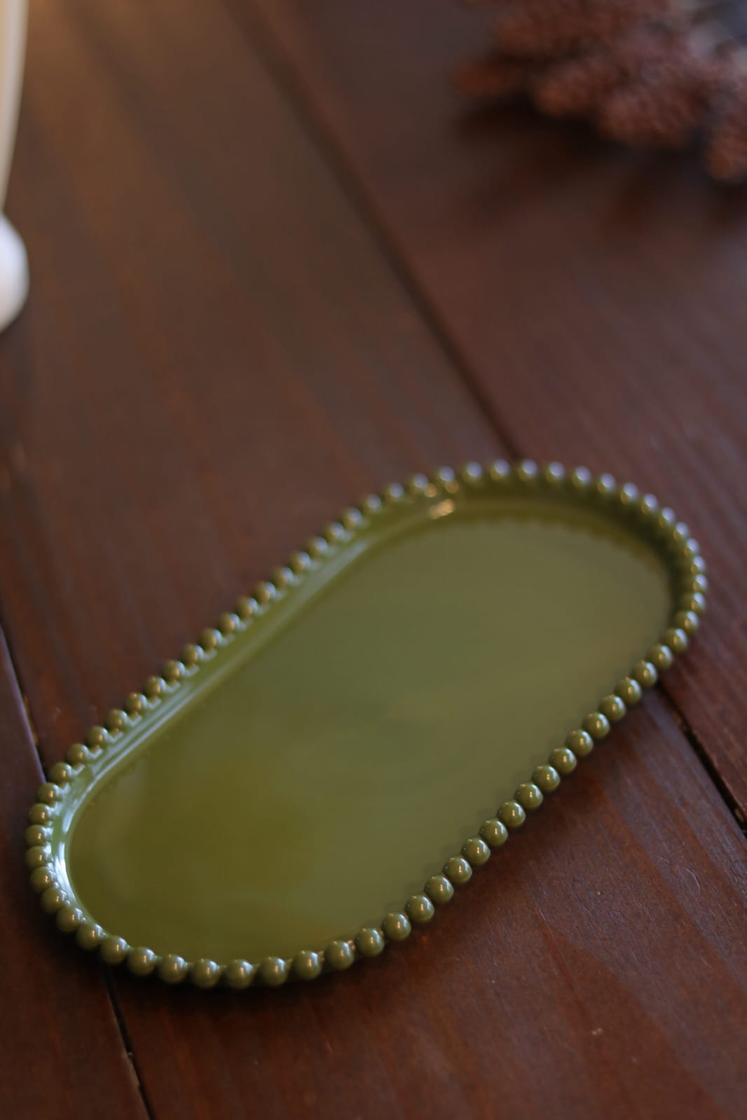 Bandeja Acrílico Verde decorativa e moderna