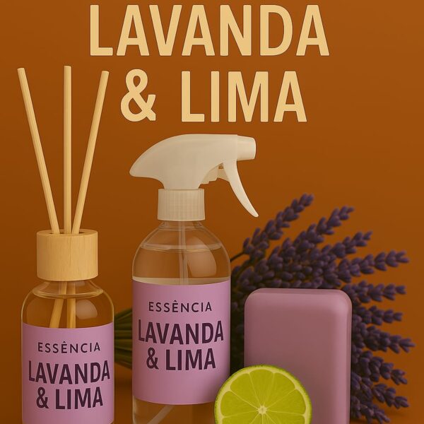 Essência Lavanda e Lima 100 ml