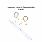 Kit Banheiro Degrade Branco Aromatizador E Porta Sabonete. - Imagem 4