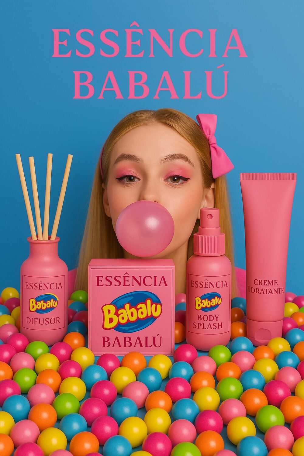 Essência Chiclete Baballu 100 ml