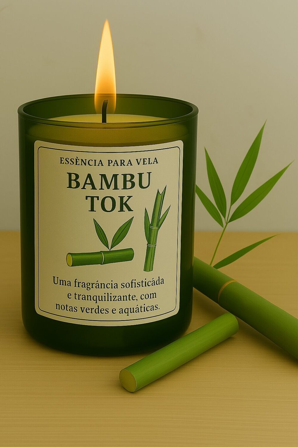 Essência Inspirada Loja Tok Bamboo Vela100ml