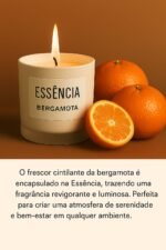 Essência Bergamota Vela 100 ml