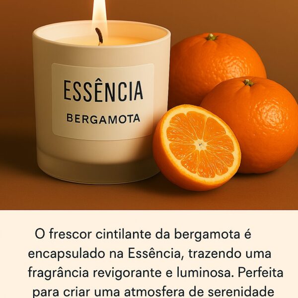 Essência Bergamota Vela 100 ml