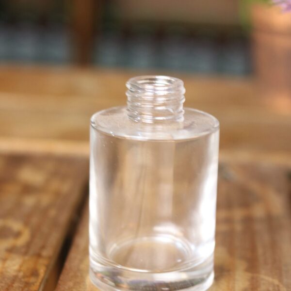 Frasco Vidro Circular Transparente 130ml R28/410