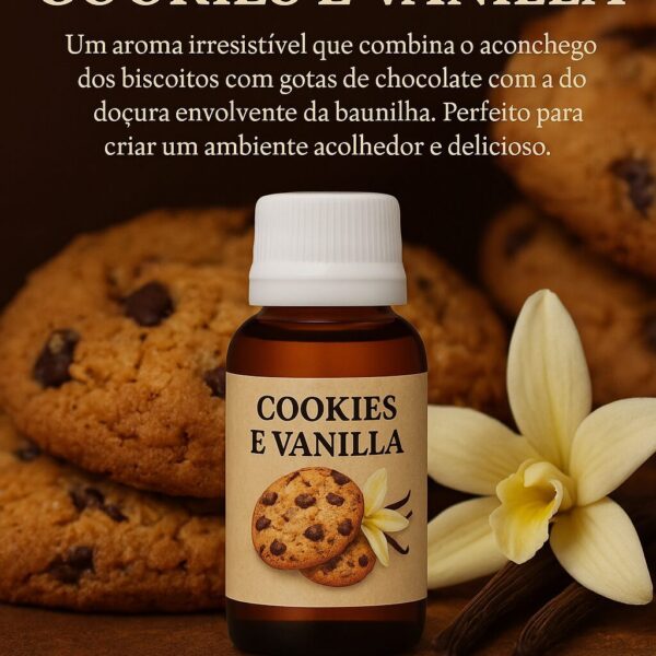Essência Cookies e Vanilla 100 ml