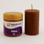 Corante  Marrom pó para velas  Saramanil - Imagem 3