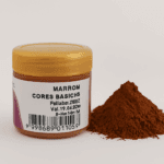 Corante  Marrom pó para velas  Saramanil - Imagem 2