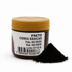 Corante  Preto Saramanil em pó para velas - Imagem 2