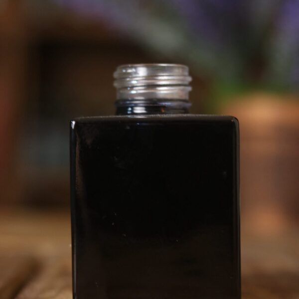 Frasco Vidro Cubo Preto Total 250ml R28/410