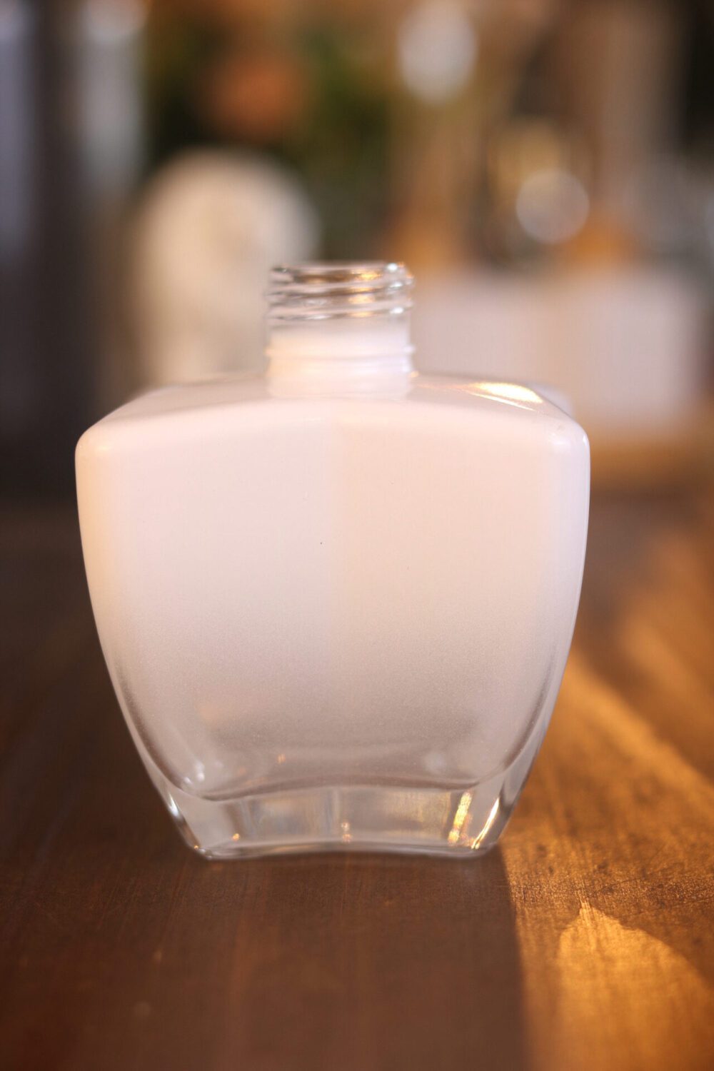 Frasco Vidro Estrela Degrade Branco 250ML R28/410