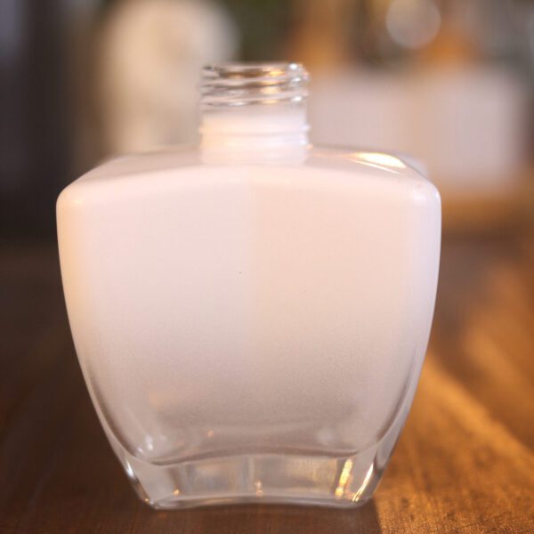 Frasco Vidro Estrela Degrade Branco 250ML R28/410