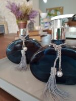 Frasco Vidro Jolie 300 ml R28/410 Azul - Imagem 2